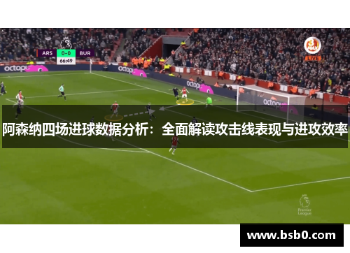 阿森纳四场进球数据分析：全面解读攻击线表现与进攻效率